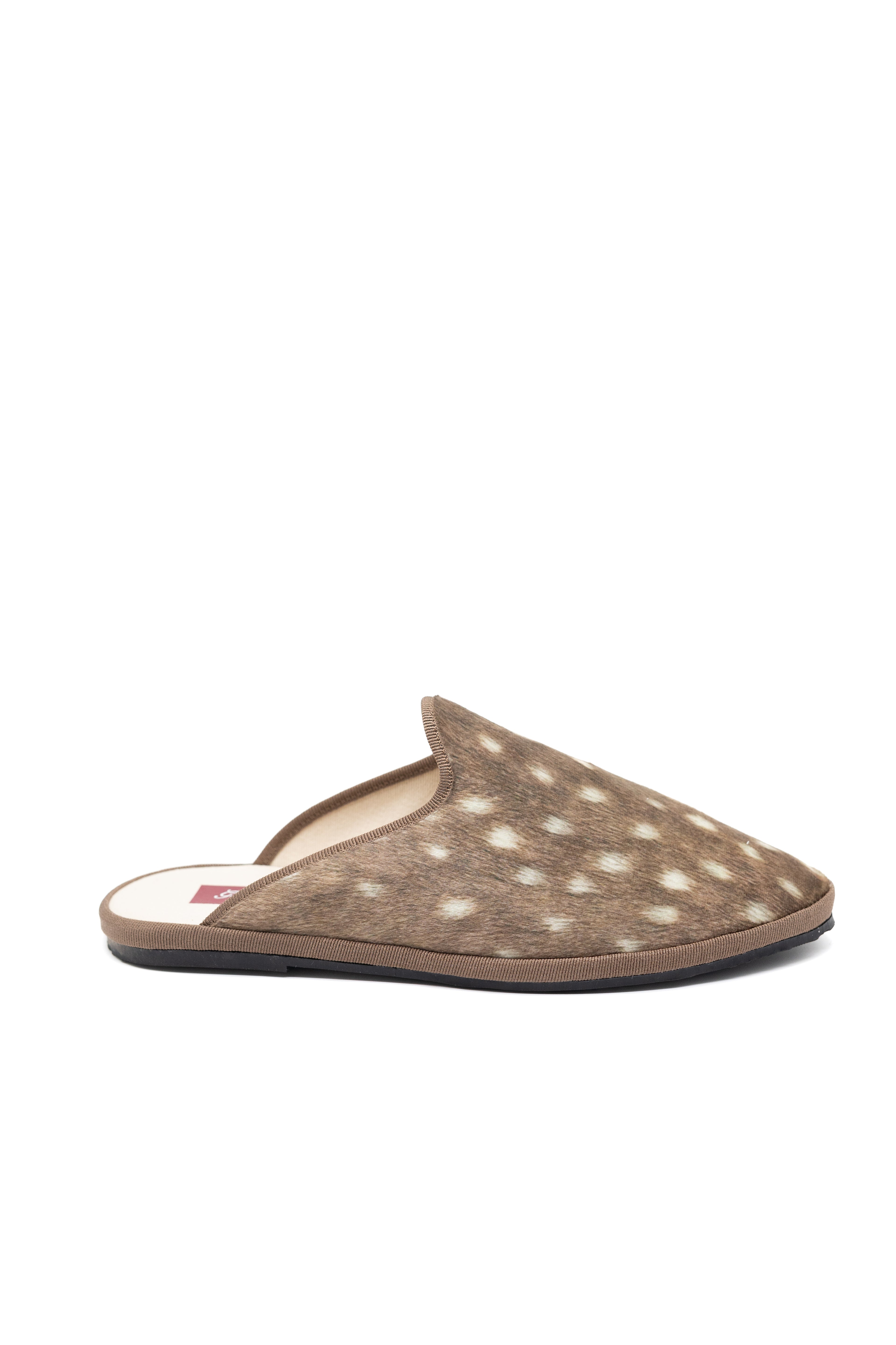 Deer Print Mules