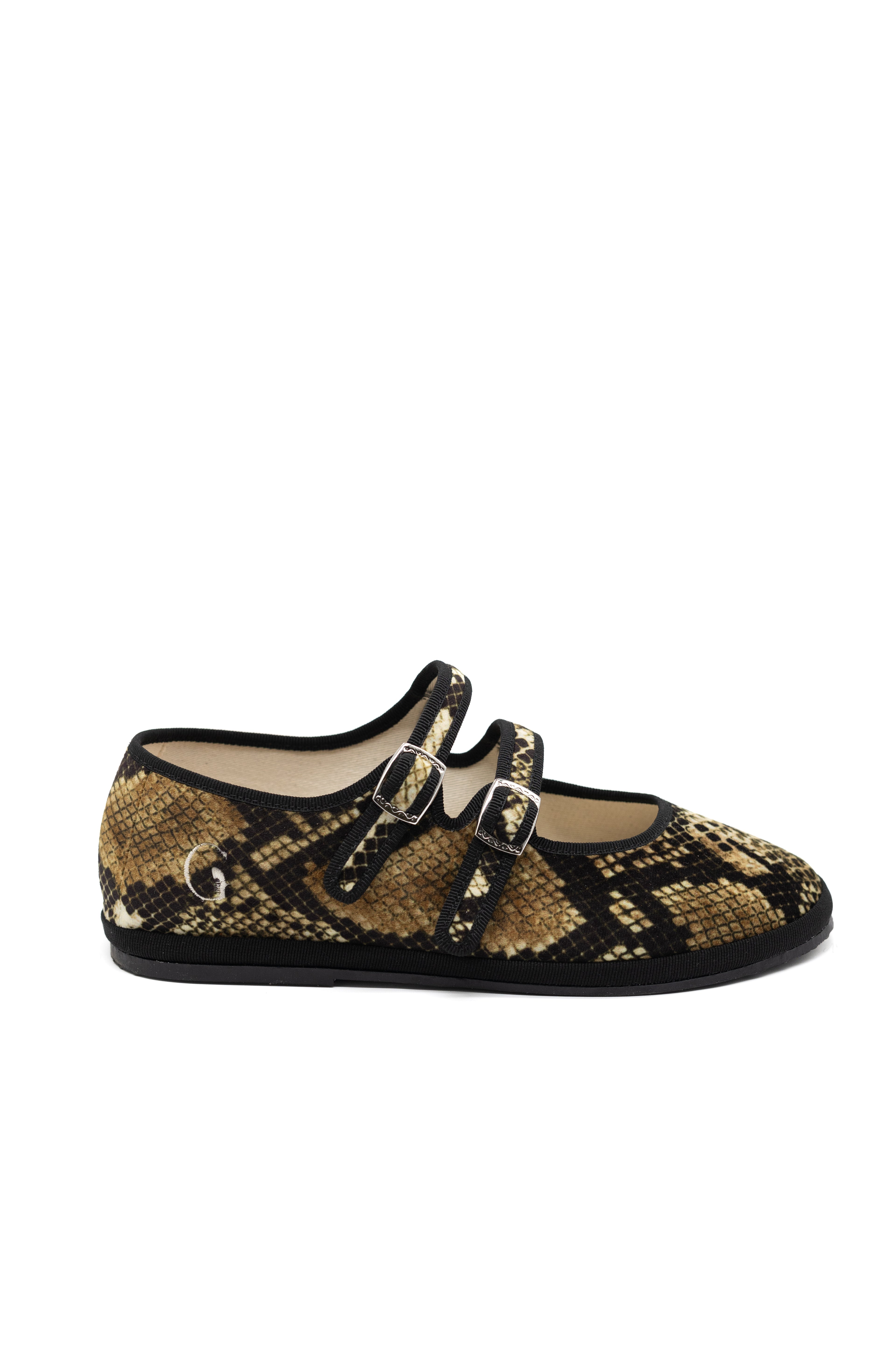 Snake Print Mary Jane