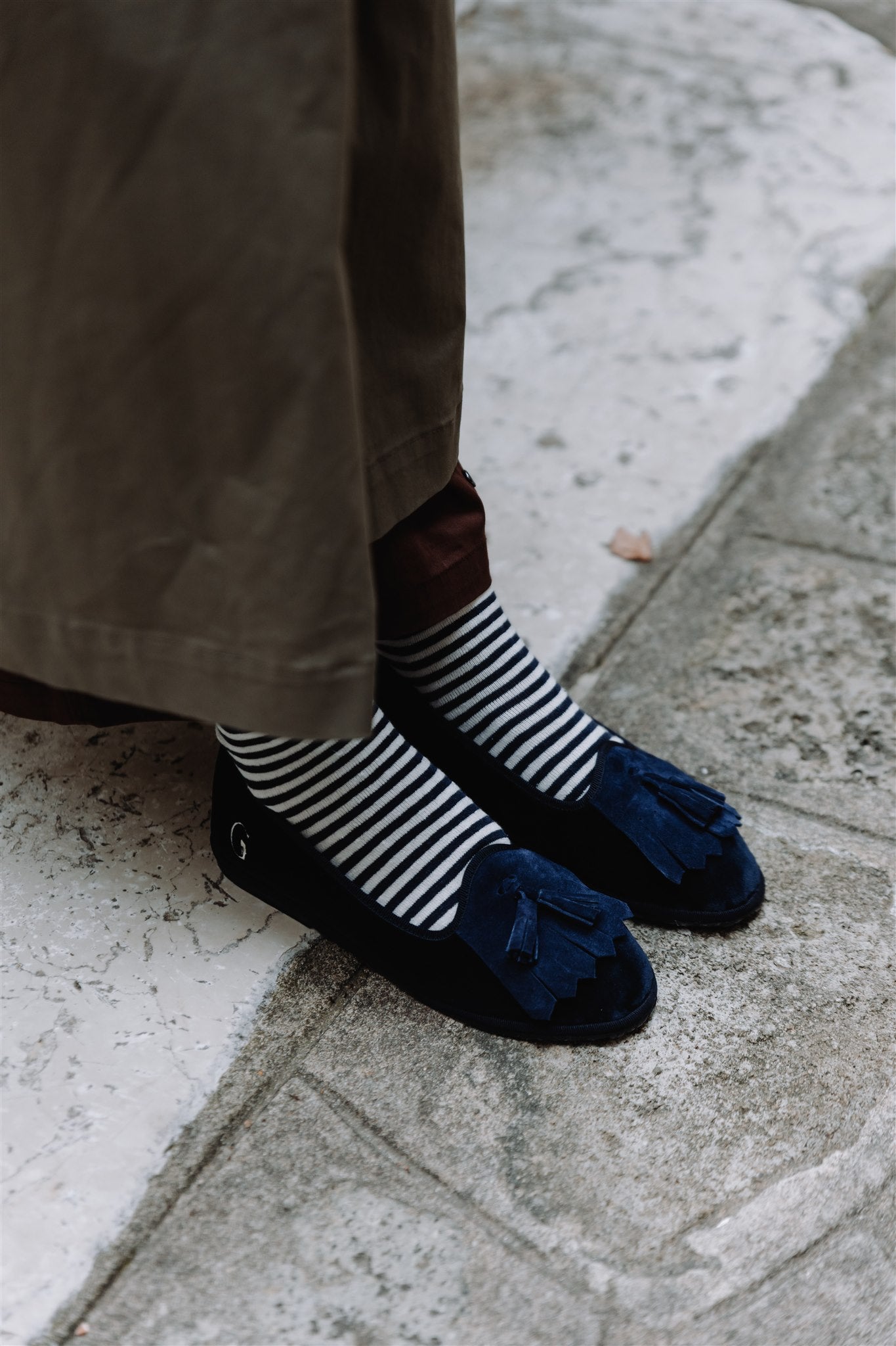 Lagazuoi Fringe Tassel Slippers